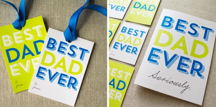 DIY Očetova rojstnodnevna voščilnica, najboljša predloga za čestitke za očetovska pisma, Easy Fathers Day DIY