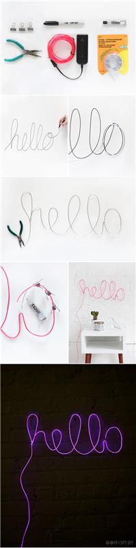 idee-fai-da-te-lettere-neon-luminose-scritta-hello-decorare-parete-cameretta-stanzetta