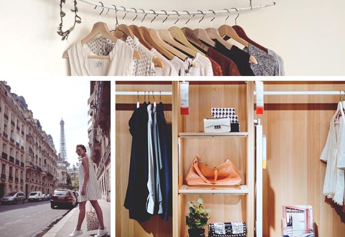 kako pravilno organizirati garderobo za poletje, nasveti in triki za shranjevanje oblačil in čevljev
