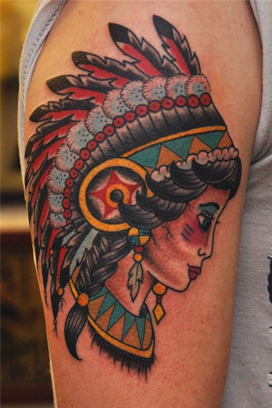 kar pomeni tetovaža, body art za moške in ženske, barvna risba na roki