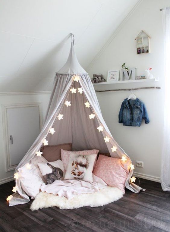 Çocuk odası için mini çadır
