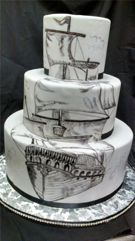orijinal-korsan-tekne-kekleri için yaratıcı fikirler