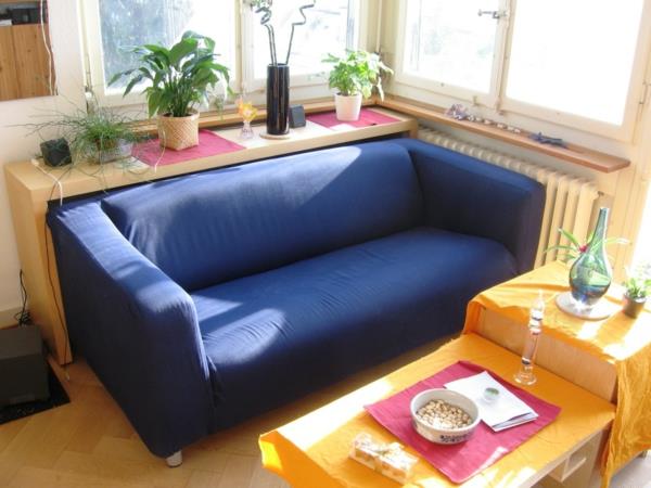 ikea-kavč-klippan-modra-