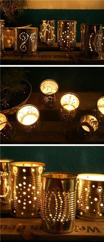illuminazione-da-esterno-lanterne-fai-da-te-barattolo-latta-decorazioni-incise