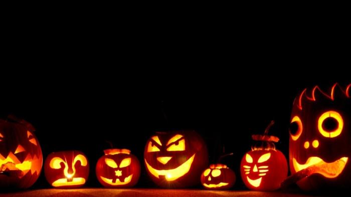 Halloween-bučna-slika-deco-hiša-Toussaint-bučna-v-črni-razsvetljava