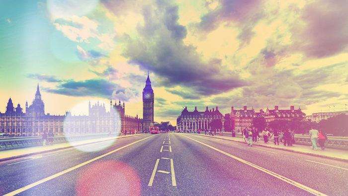 La città di Londra, duvar kağıdı tumblr, cielo con nuvole