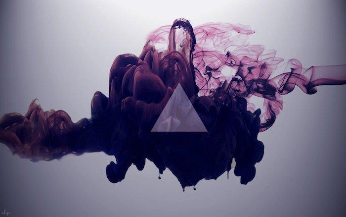 Fonas mergaitei swag tapetai spalvų piramidė vandenyje iPhone užrakto ekrano pelėda idėja