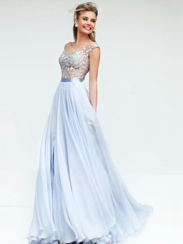 balo-balo-balo-uzun-elbise-açık-mavi-için-giyecek-giyeceği-prenses-giyeceğiniz ilham-elbise