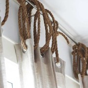 Cortinas estilo náutico