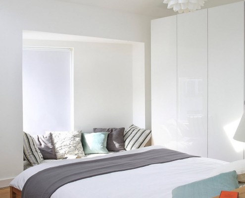 Muebles para un dormitorio pequeño.