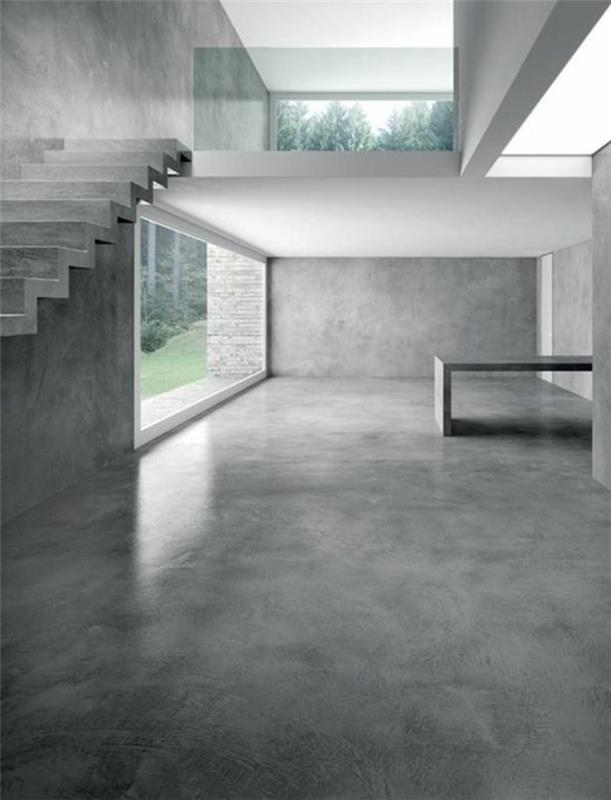 notranjost-beton-dekorativno-sivo-beton-tla-sivo-vosek-beton-notranjost-moderno-beton