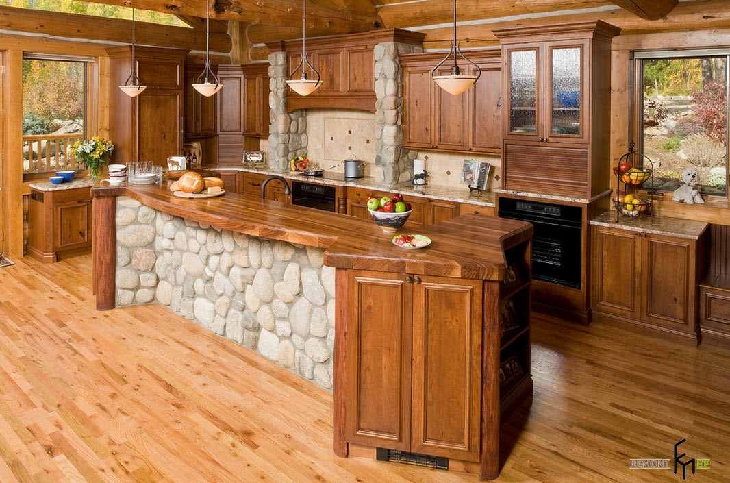 Cocina de madera