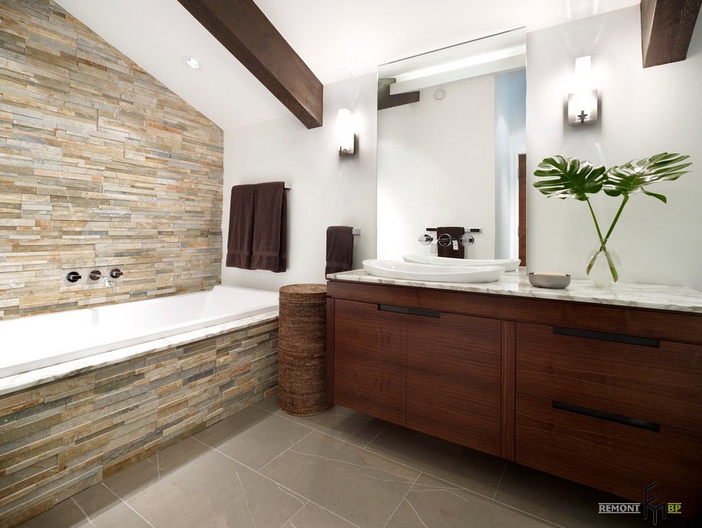 Bagno a contrasto