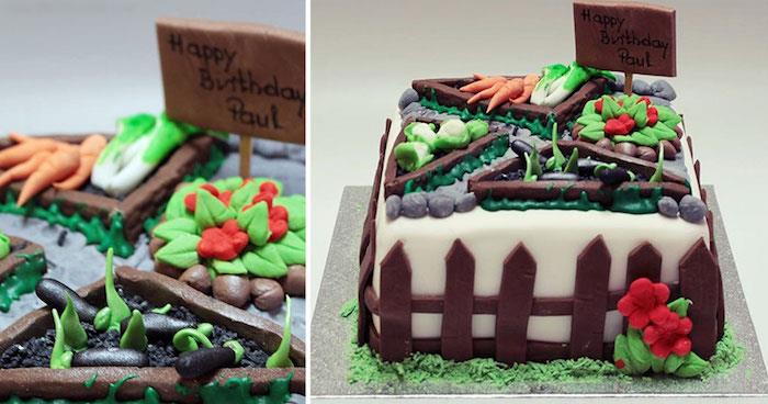 Kişiselleştirilmiş doğum günü pastası fotoğrafı, komik doğum günü pastası