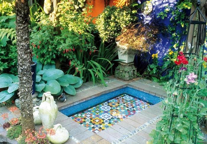 Viduržemio jūros sodas-deko-dizainas-augalai-gėlės-mozaika