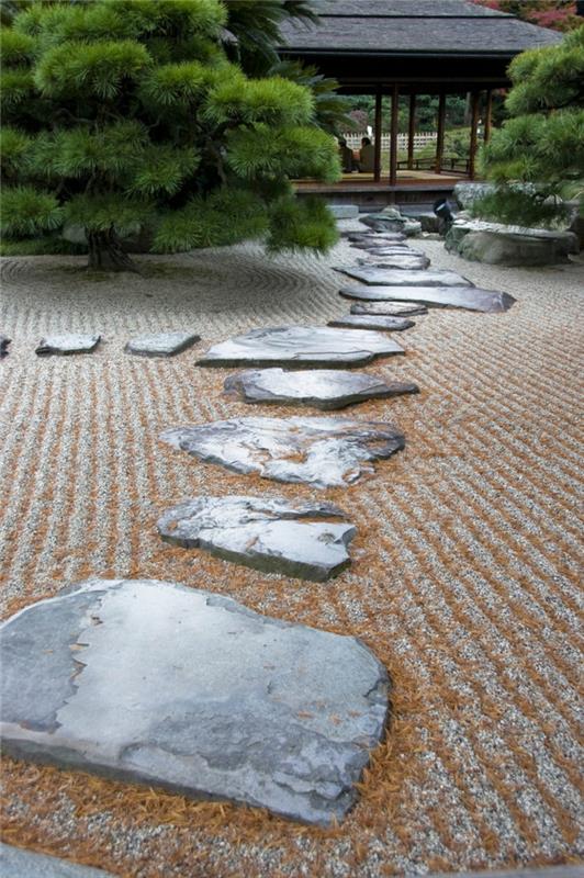 Japonski-zen-vrt-ideje-zunanjost-kamni-kiosk