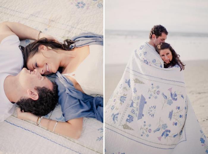 Nuostabi įsimylėjusios poros nuotrauka poros įvaizdžio antklodė