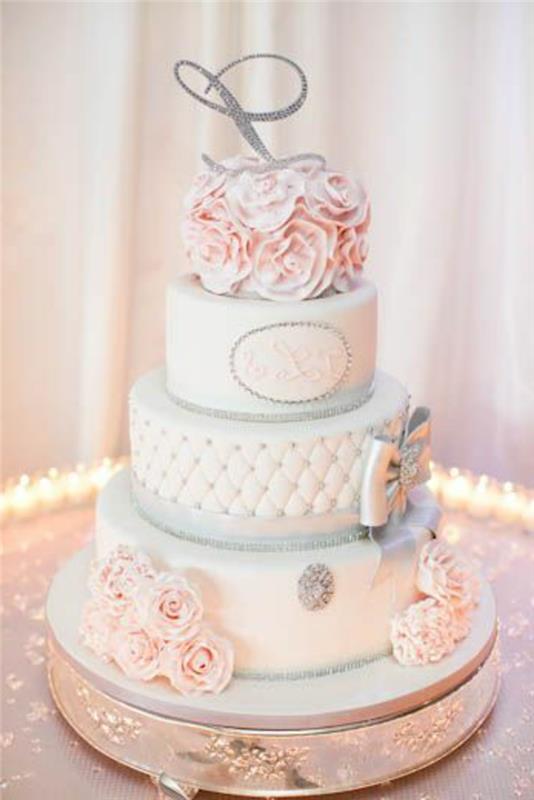 güzel-ve-zarif-düğün-pastası-beyaz-ve-pembe-çiçekli-dekorasyon-nasıl-seçilir-en iyi-düğün pastası