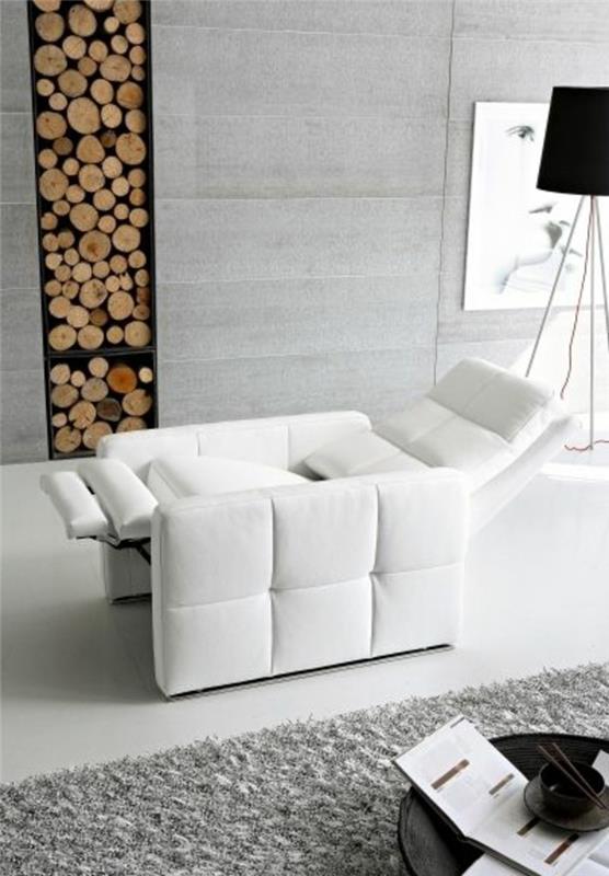 gražios poilsio kėdės-baltos odos-mūsų prašmatnių-gyvenamųjų baldų idėjos