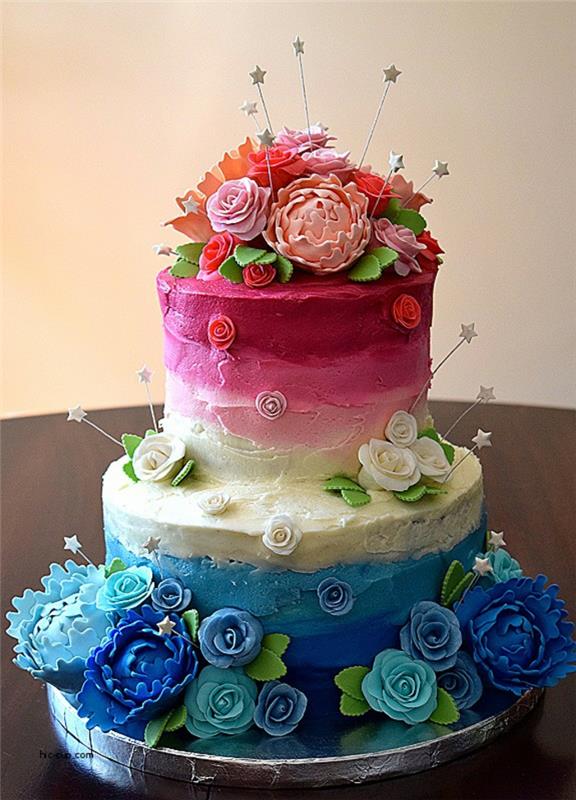 Lengva torto idėja ir gražaus gimtadienio torto receptas gražus pyragas