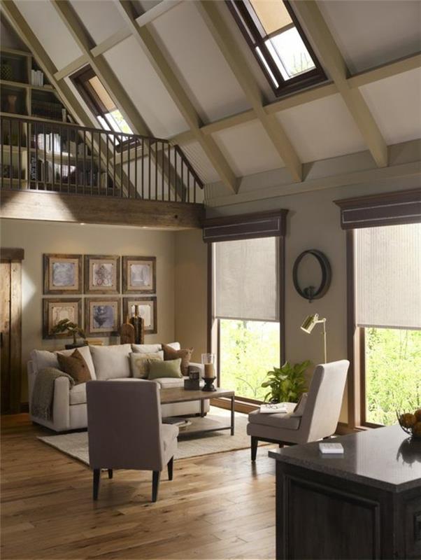 güzel-oturma odası-yokuş-altı-velux-çatı-pencere-nasıl-seçilir-karartma-velux-kör