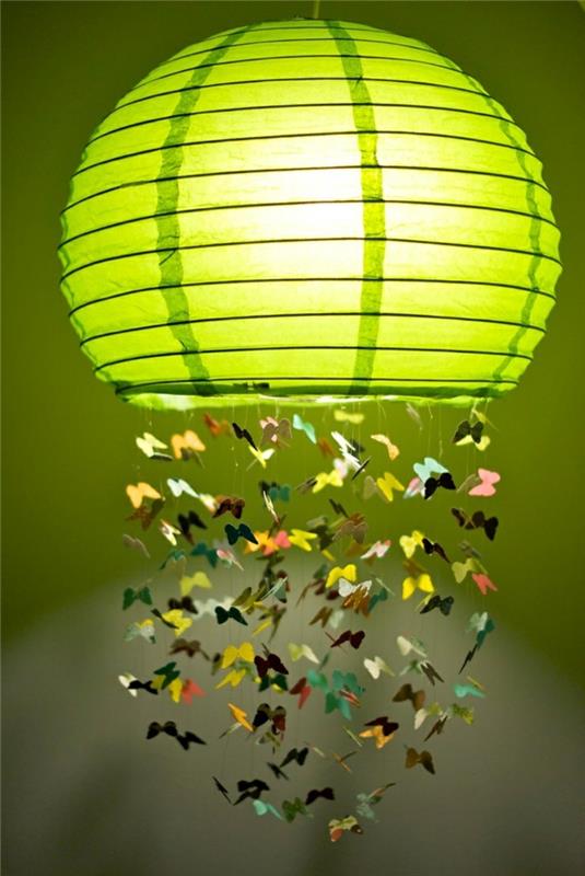 Pretty-green-ball-chinese-transparent-ball-paper-lanterns-green