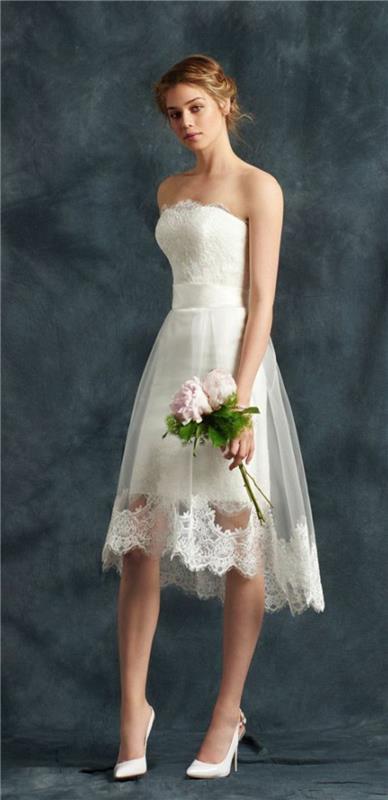 gana-trumpa-sužadėtuvių-suknelė-trumpa-civilinė-vestuvinė suknelė