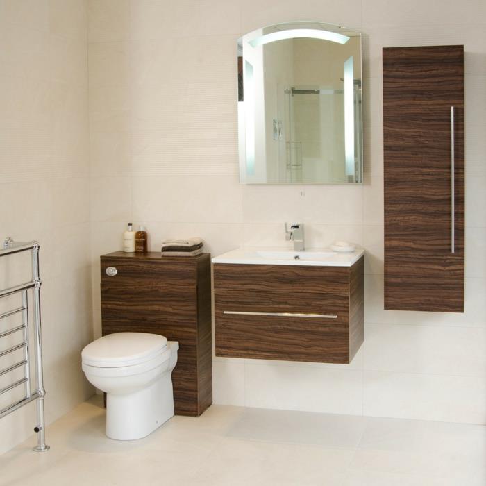 gana smėlio spalvos vonios kambarys su plytelėmis-leroy-merlin-smėlio spalvos vonios kambarys ir tamsiai mediniai baldai