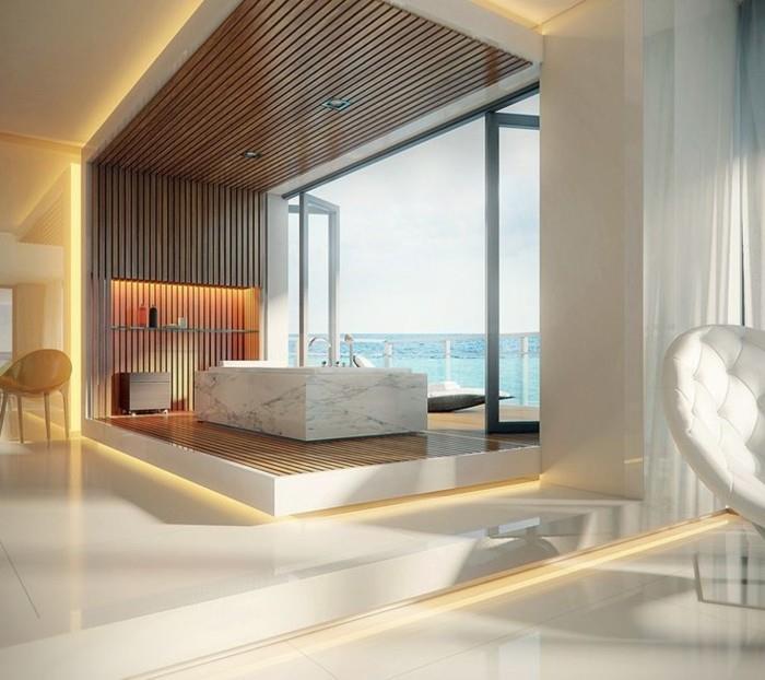 güzel-banyo-bej-geniş-pencere-görünür-to-oda-oda
