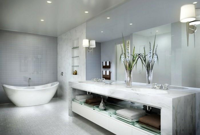 gražus vonios kambarys-plytelės-efektas-marmuras-mozaika-marmuras-ant grindų