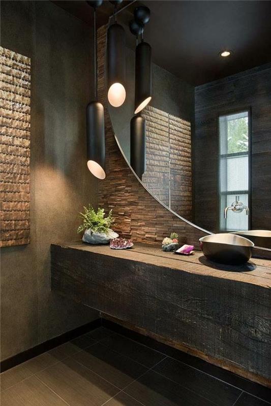 gana-vonios-zen-bambuko grindys tamsiai rudos-plokštės-sienos-didelėse plokštėse