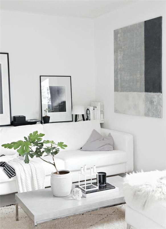 güzel-beyaz-renkli-oturma odası-beyaz-beyaz-halı-beyaz-oturma odası-ucuz-evinizi-nasıl dekore edersiniz