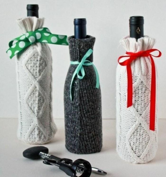 pokrovi za steklenice-okrašeni-s-trakom-ideja-za-moškega-božično darilo