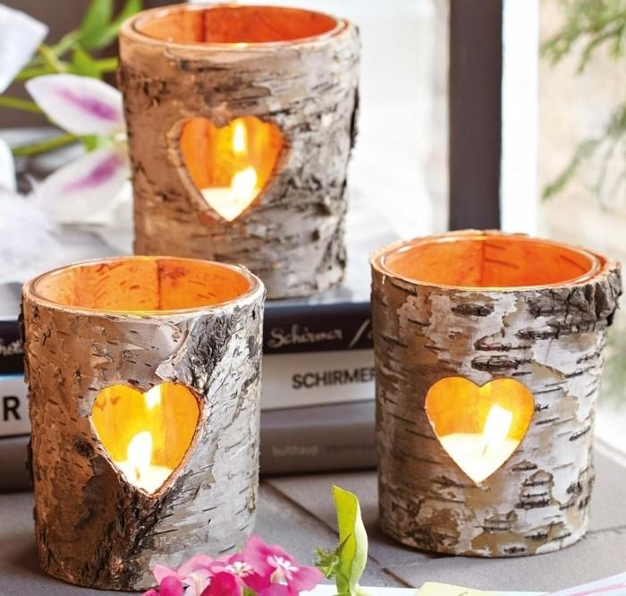 lepi svečniki-izdelani-iz-surovega lesa-božično-darilo-ideja-narediti-sam-super-