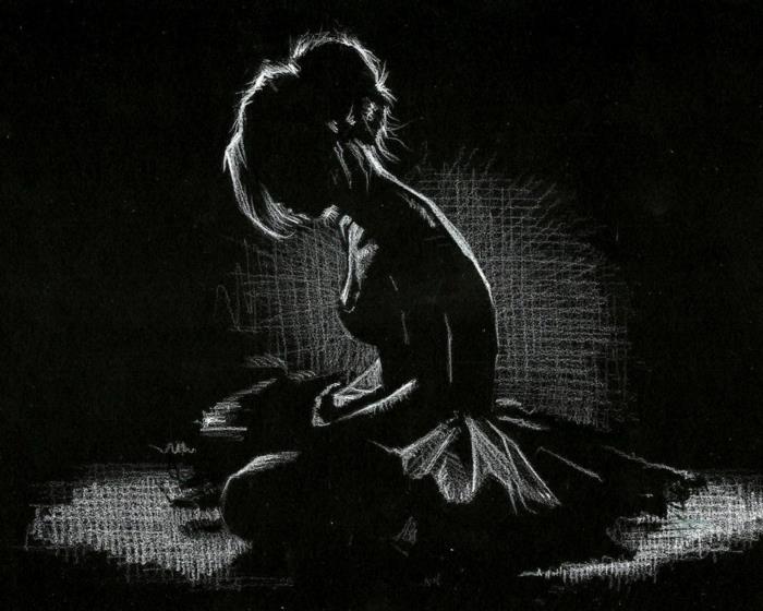 Kadın balerin siyah beyaz kağıt kalem çizim siyah beyaz çizim baykuş siyah beyaz çizim tekniği