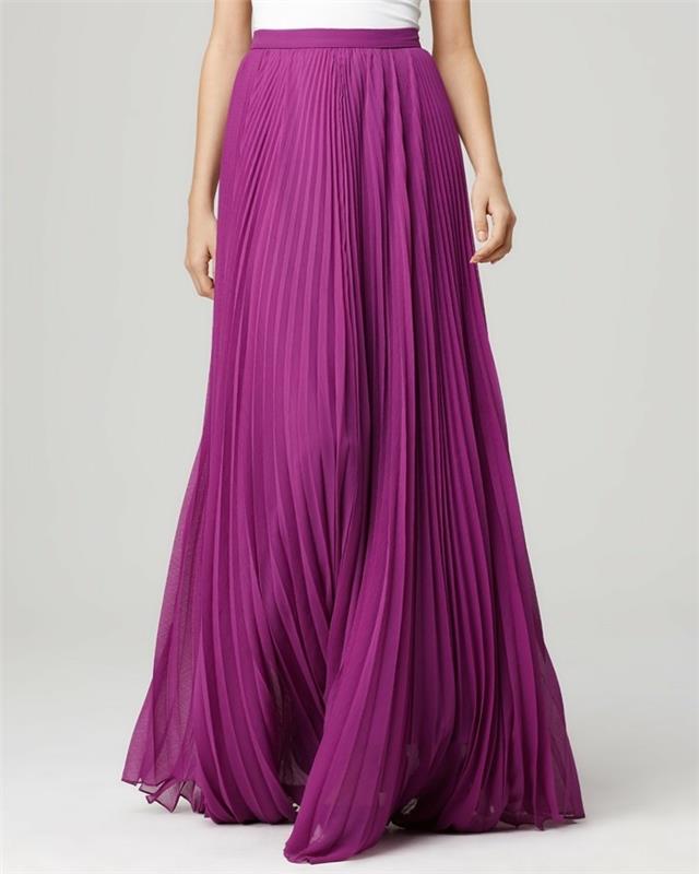 ilgas-violetinis-klostuotas sijonas-modernus-prašmatnus-moteriškas-ilgas-vasaros sijonas