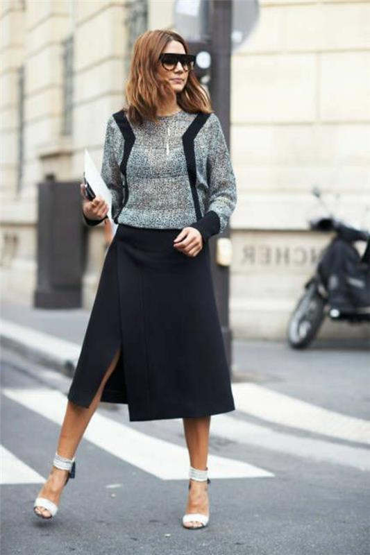 Obleka-krilo-midi-dolga-elegantna obleka