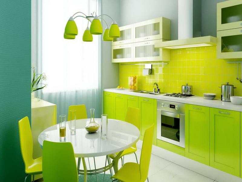 Cucina verde