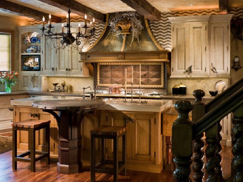 Stile country in cucina