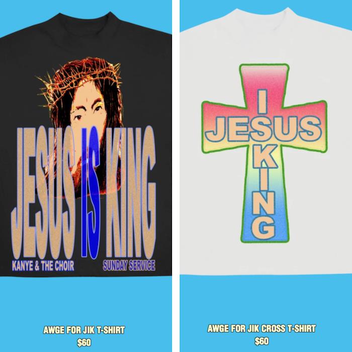 Kanye West, AWGE tarafından tasarlanan ikinci resmi Jesus Is King giyim koleksiyonunu piyasaya sürdü