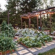 Pergola kolonyal sitede