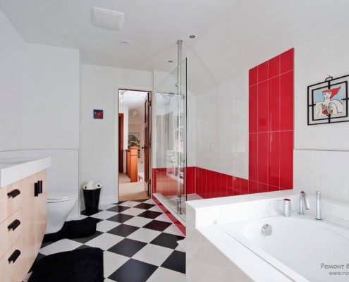 Modern tarzda banyo