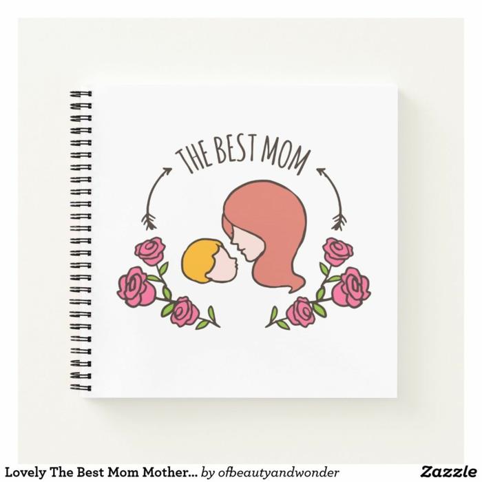 Maža albumo knyga motinos kūrybinei veiklai motinos dienai, piešimas motinos dienai