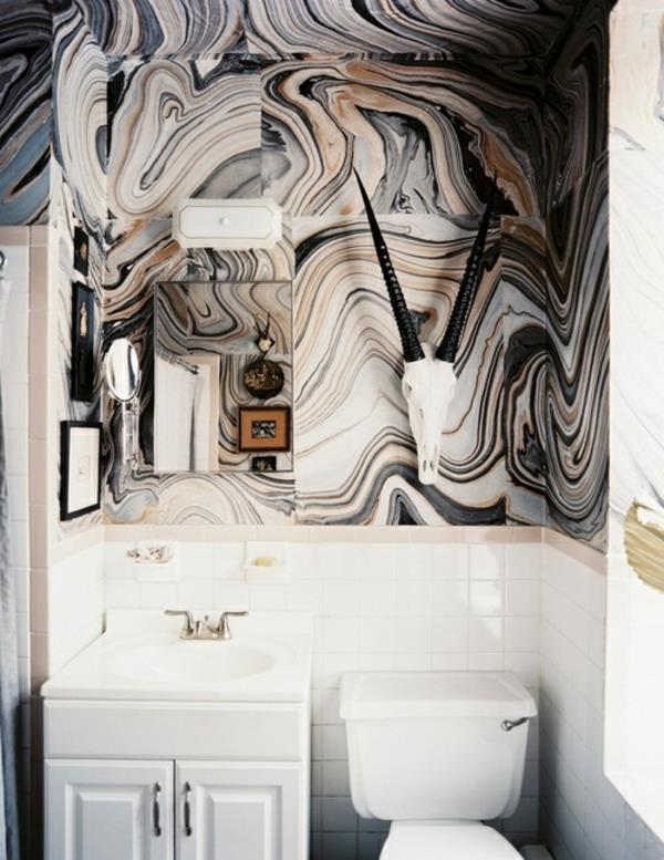 the-trompe-l 'oeil-taklit-of-mermer-boya-bir-banyo