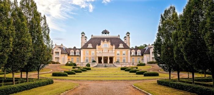 najlepša hiša-na-svetu-klasična-arhitektura-grajski vrt
