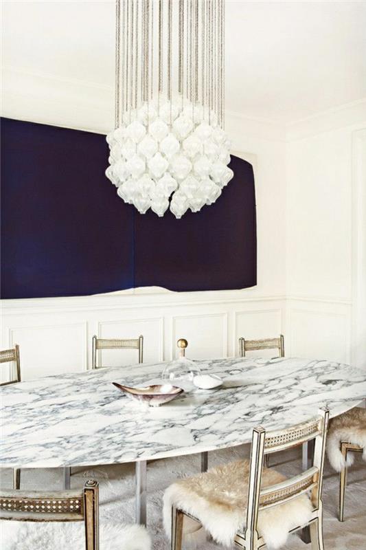 najlepši-beli-marmorni-miza-kristal-lestenec-bel-luksuzni-stol