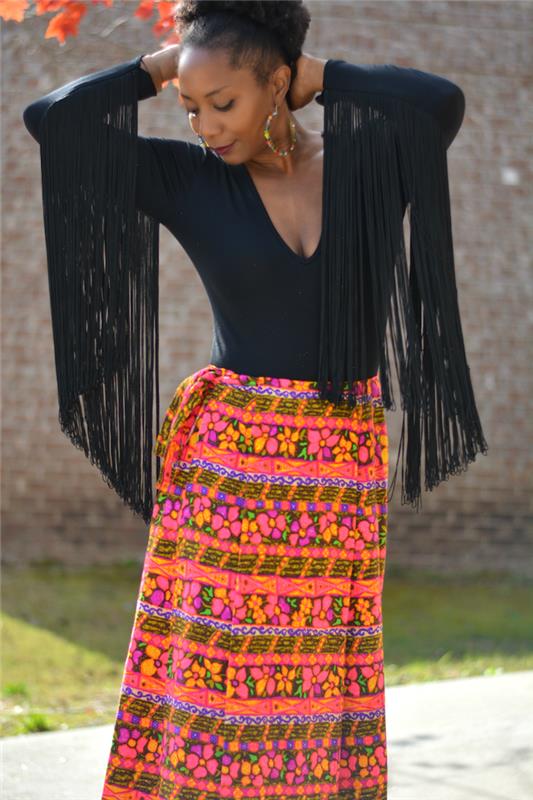 İyi giyimli şık Afrika elbisesi ucuz fikir Afrikalı kıyafet şık kadın uzun etek peştamalı