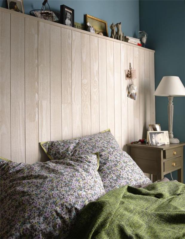 medinių sienų dailylentės-mažos lovos su stalčiais