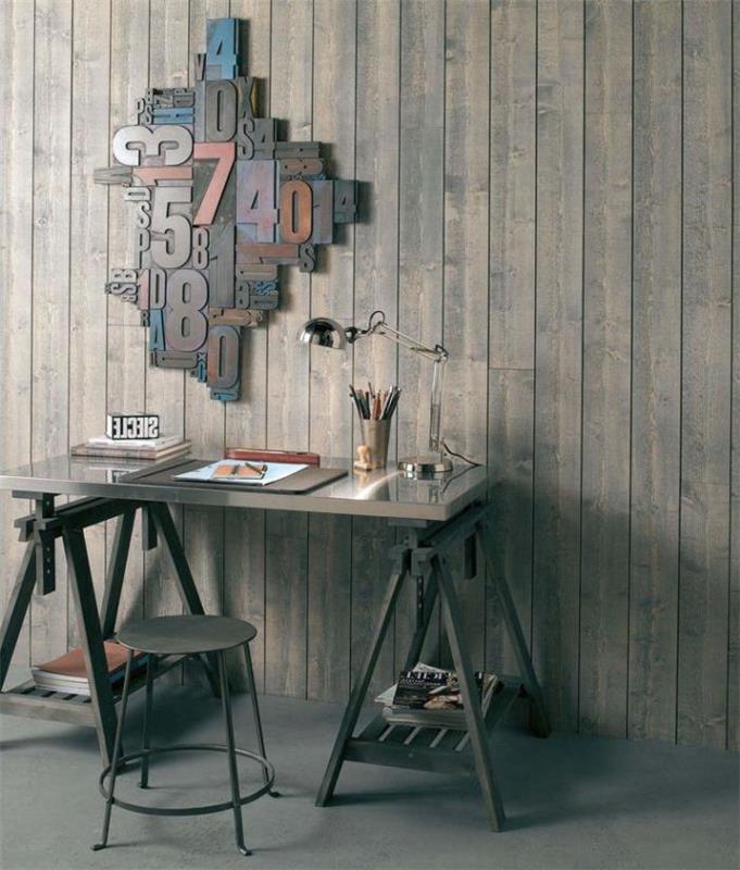 sienų dailylentės-vertikalios-medienos-lentjuostės-originalus-dekoratyvinis-ir-mažas-ofisas