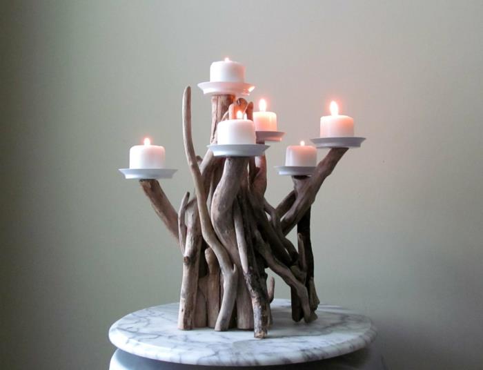 lamba-driftwood-evi-dünya-dekoratif-nesne-ahşap-çelenk-driftwood-mumlar